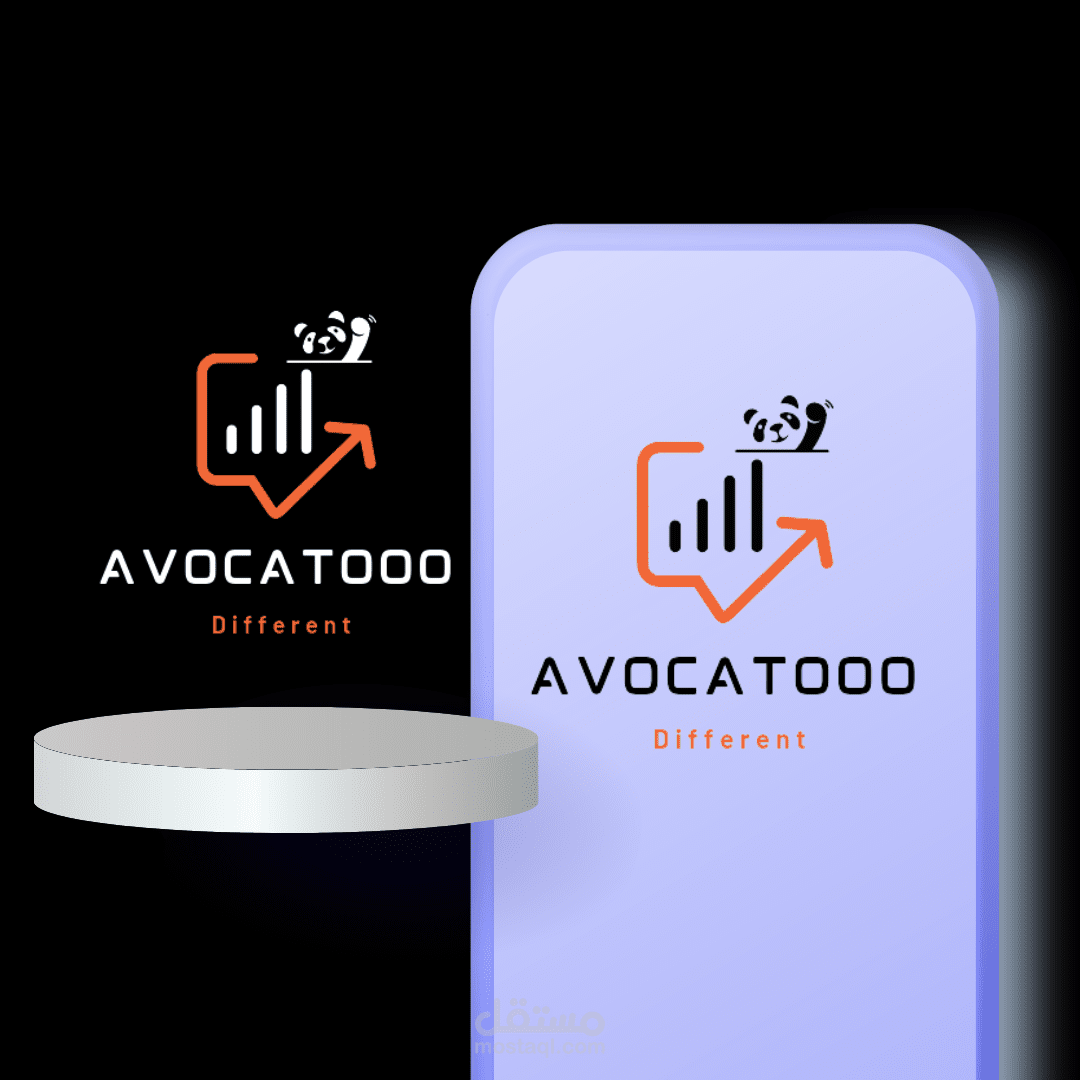 إنشاء لوجو إحترافي (هوية بصرية) لمنشئ محتوي رقمي