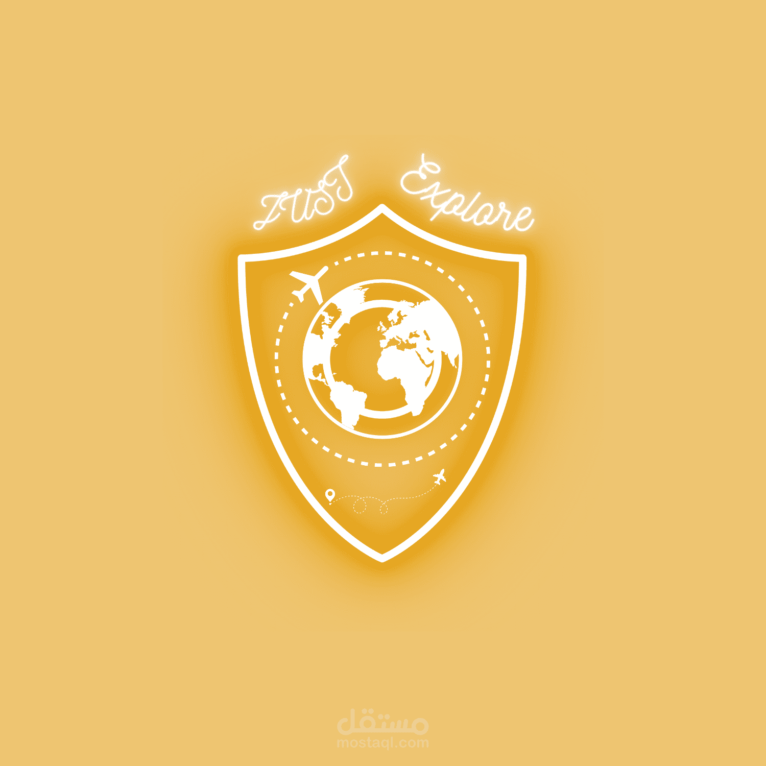 شعار لقناة يوتيوب Vlog Traveling