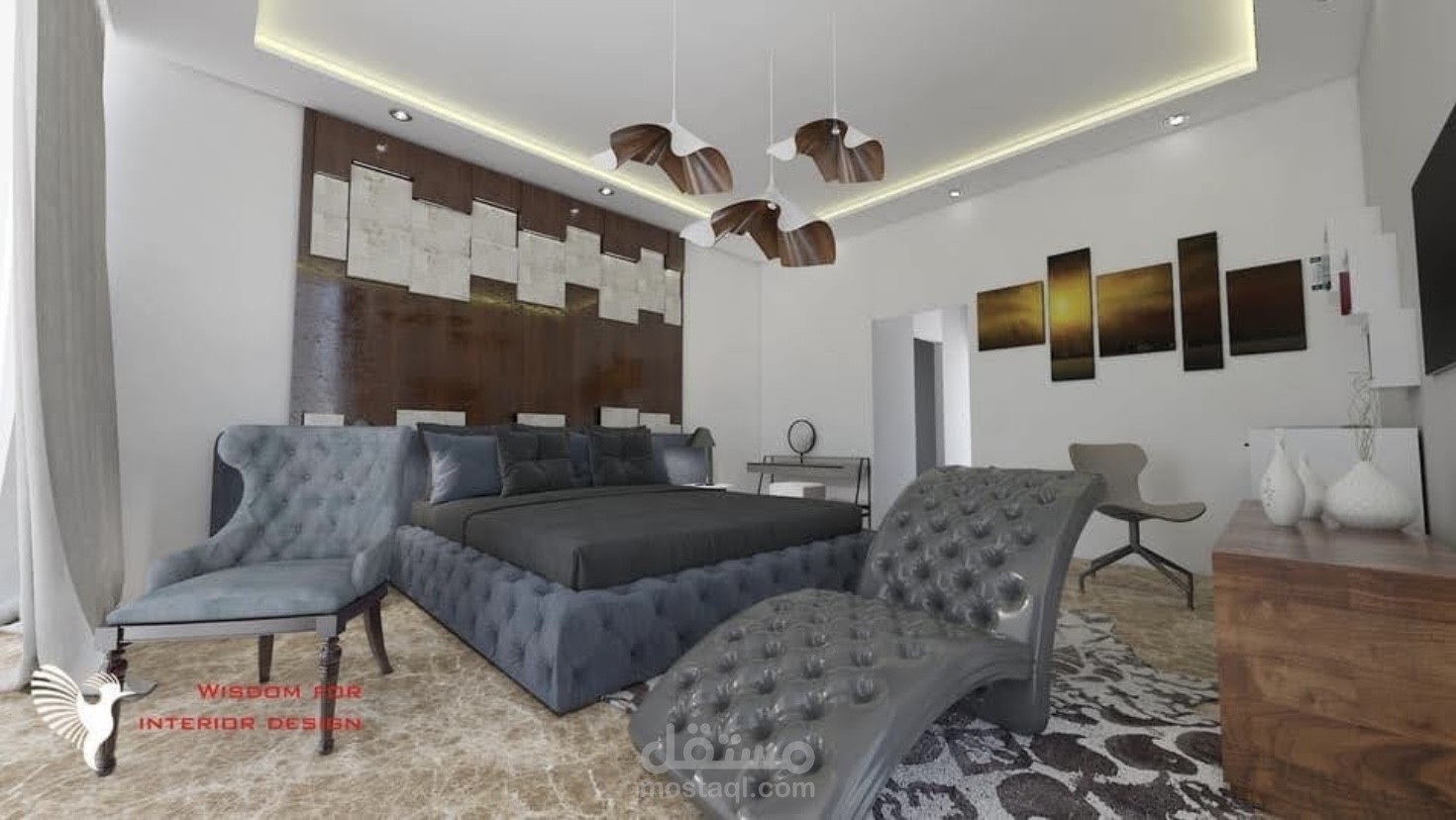 غرفة نوم ماستر Master bedroom
