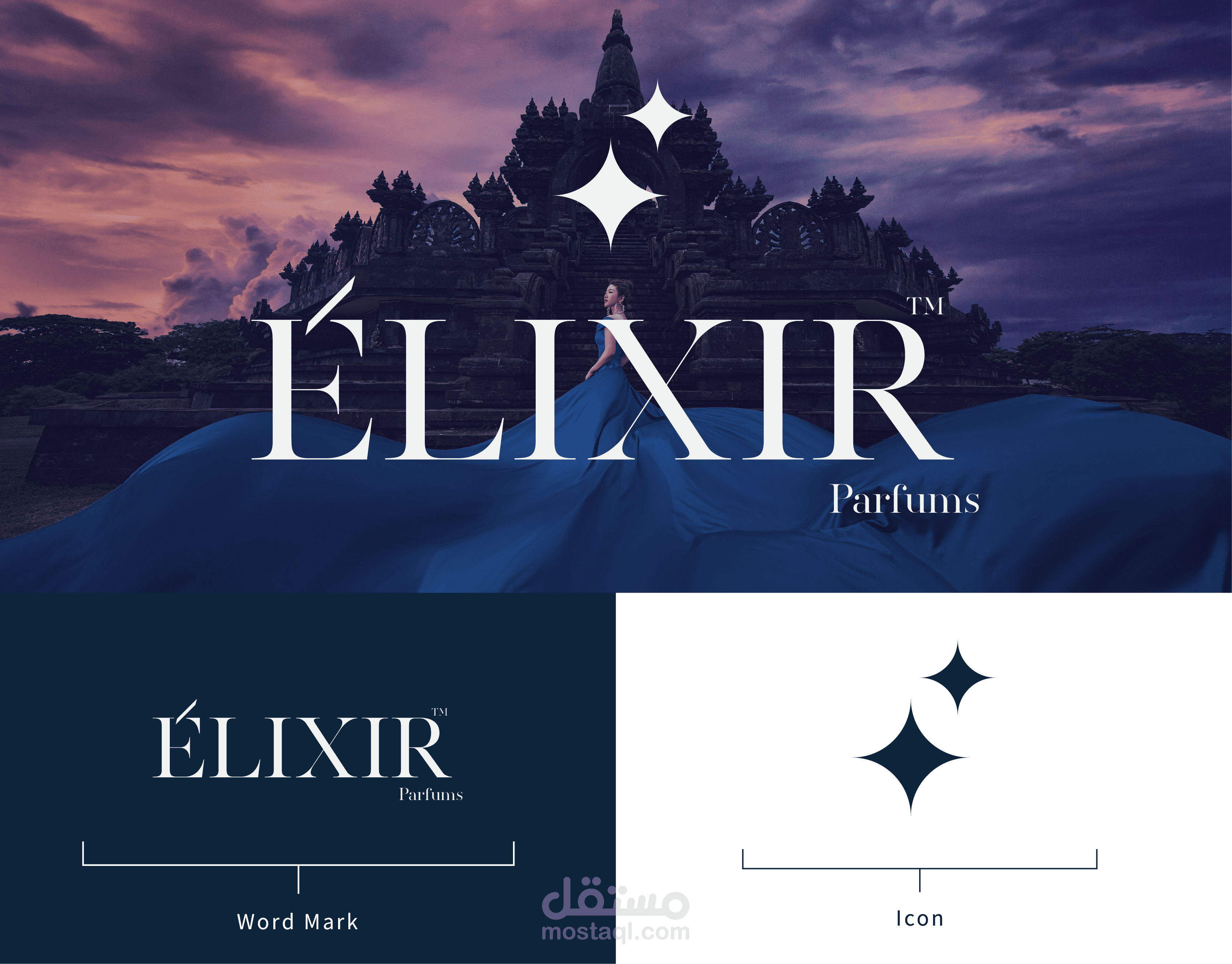 Elixir Parfums | Logo Design | Visual identity