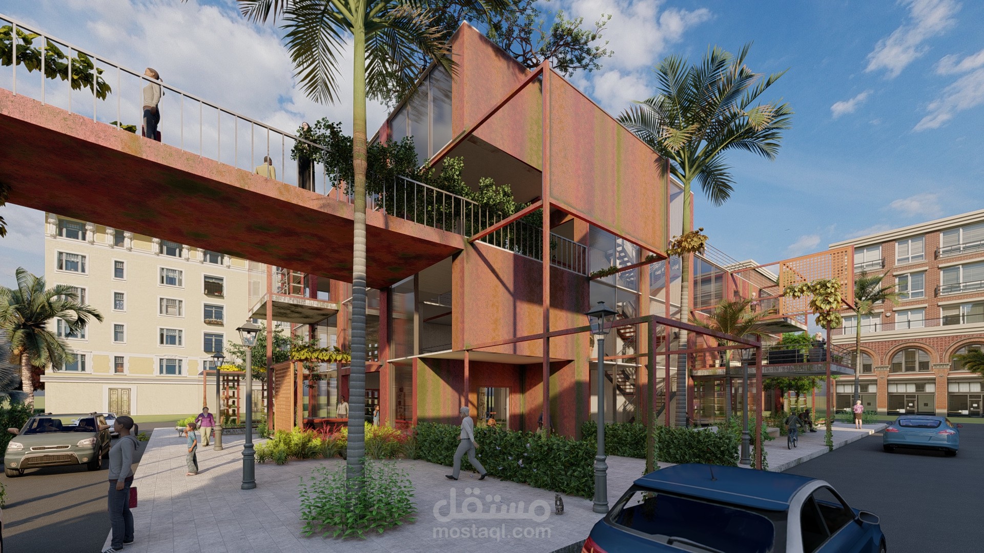 Vertical Farm + Horizontal Shop