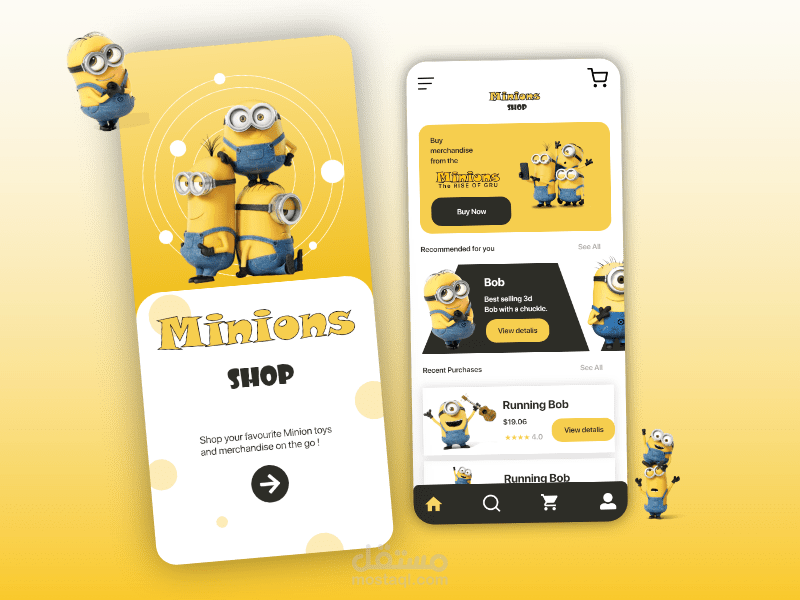 Minions shop app
