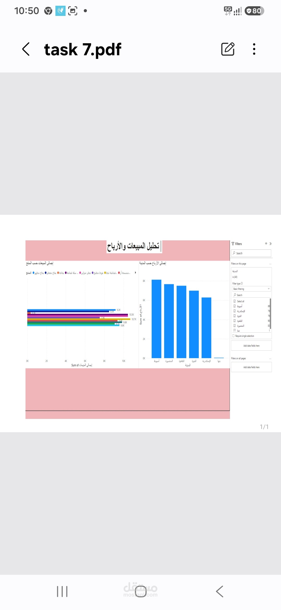 تحليل بيانات