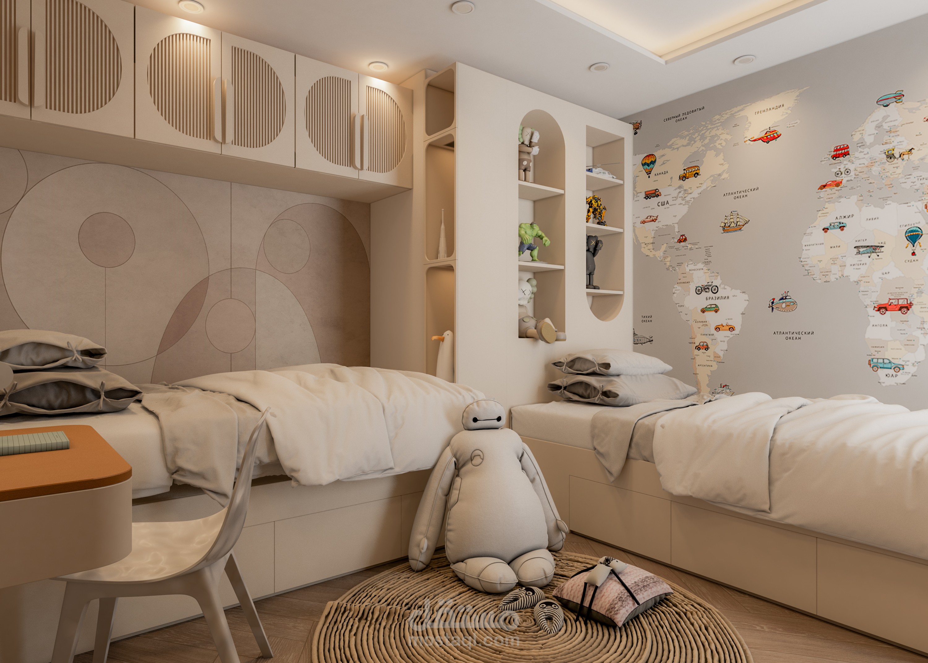 تصميم شقه سكنيه