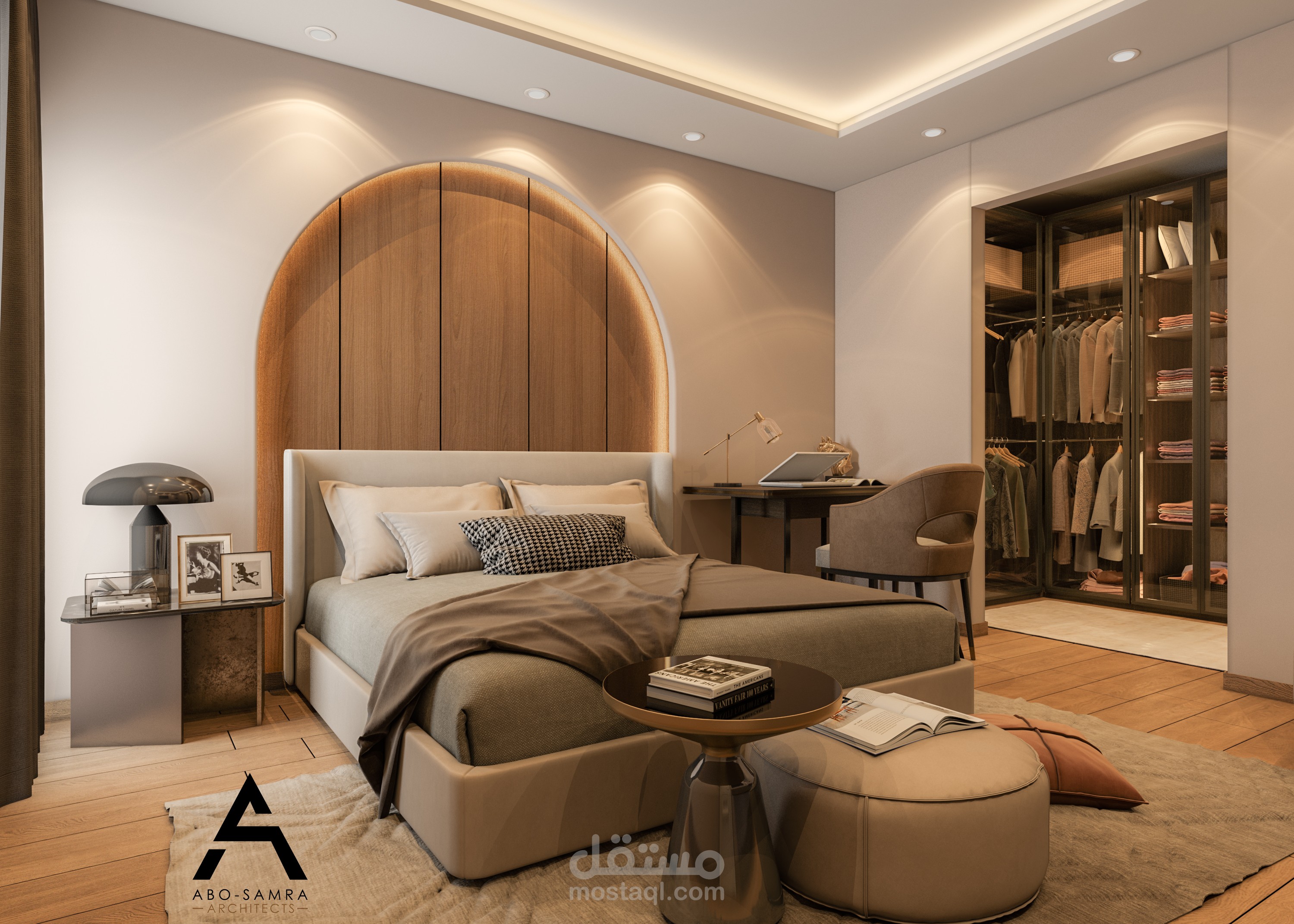 تصميم غرفه نوم ماستر