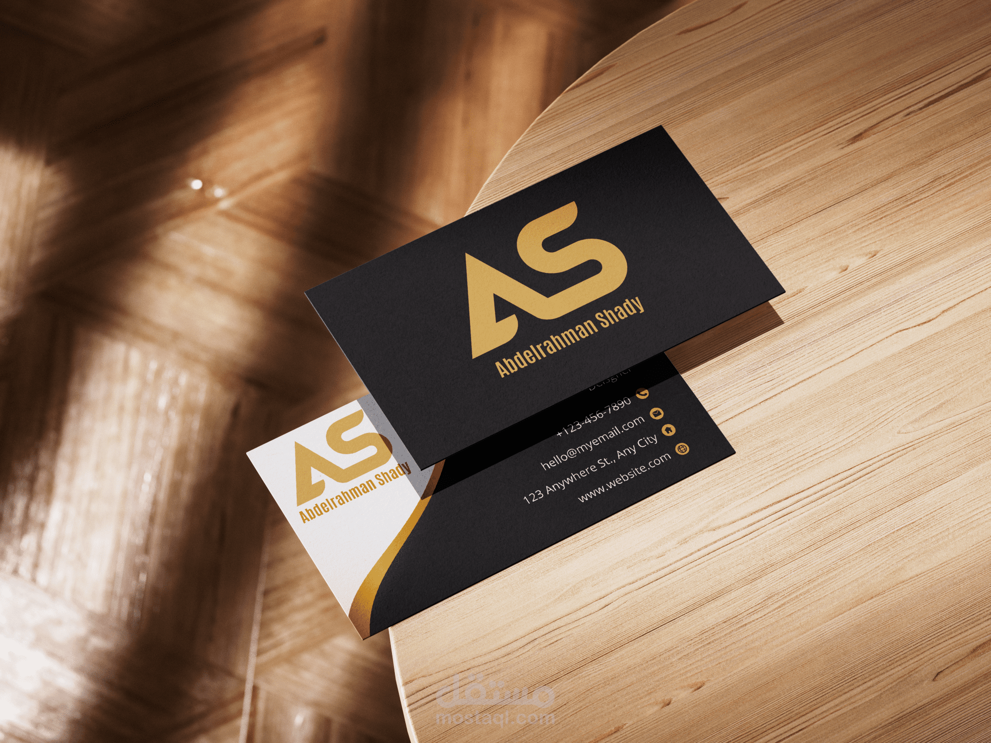 تصميم كروت شخصية وكروت عمل (Personal & Business Cards)