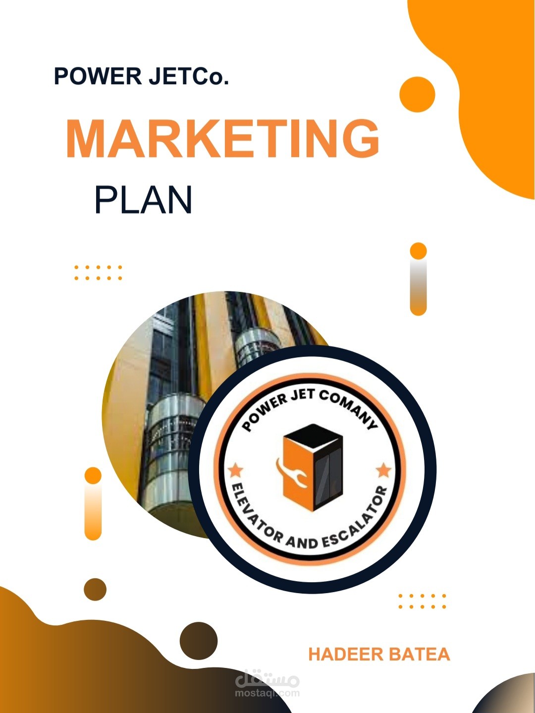 خطة واستراتيجية تسويقية لشركة مصاعد بناء على دراسة سوق ومنافسين