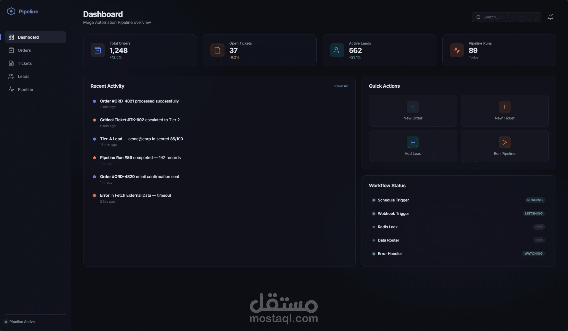 نظام ذكي متكامل لحجز المواعيد وأتمتة العمليات التجارية باستخدام n8n