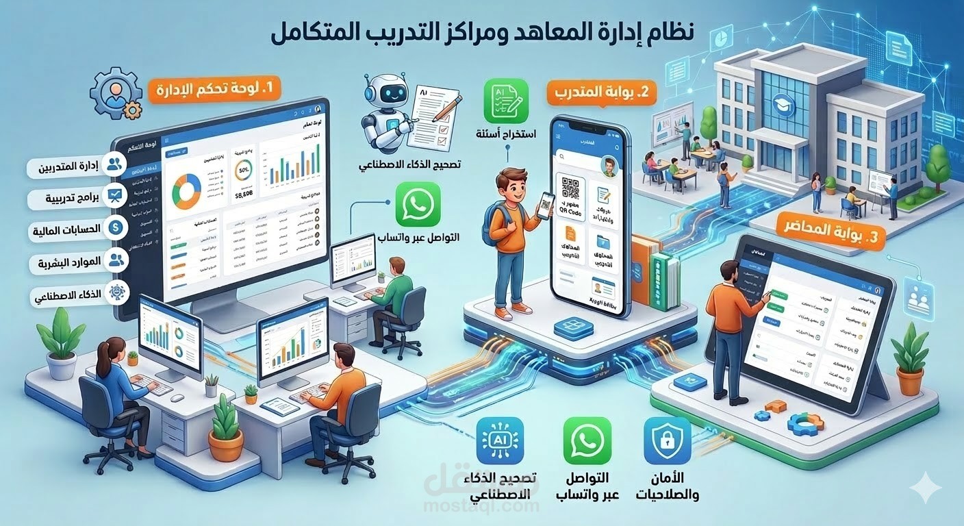 نظام ERP متكامل لادارة المراكز التعليمية