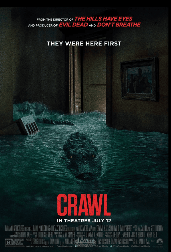 ترجمة فيلم crawl وعمل ملف ترجمة له بدقة توقيت جيدة ودقة لغوية جيدة