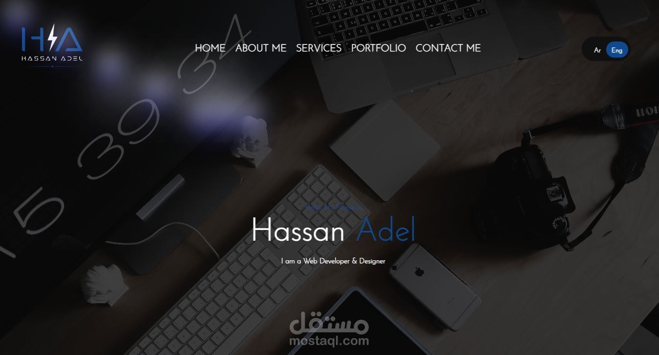 معرض اعمال مواقع الويب الخاصة بي