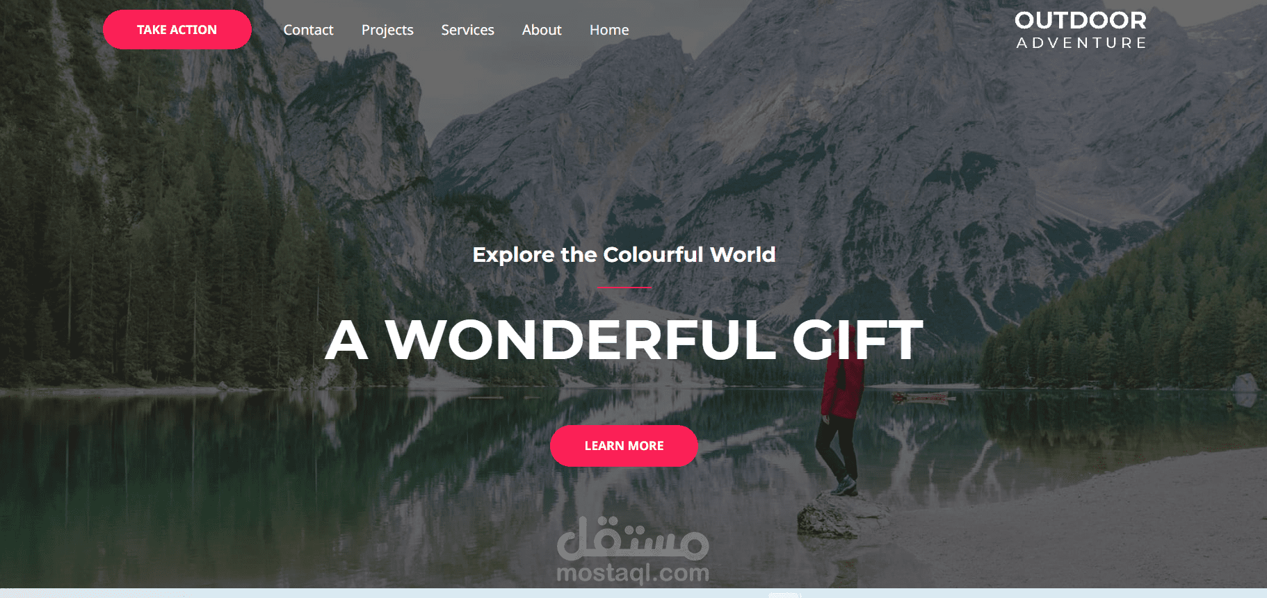 نموذج موقعي باستخدام WordPress