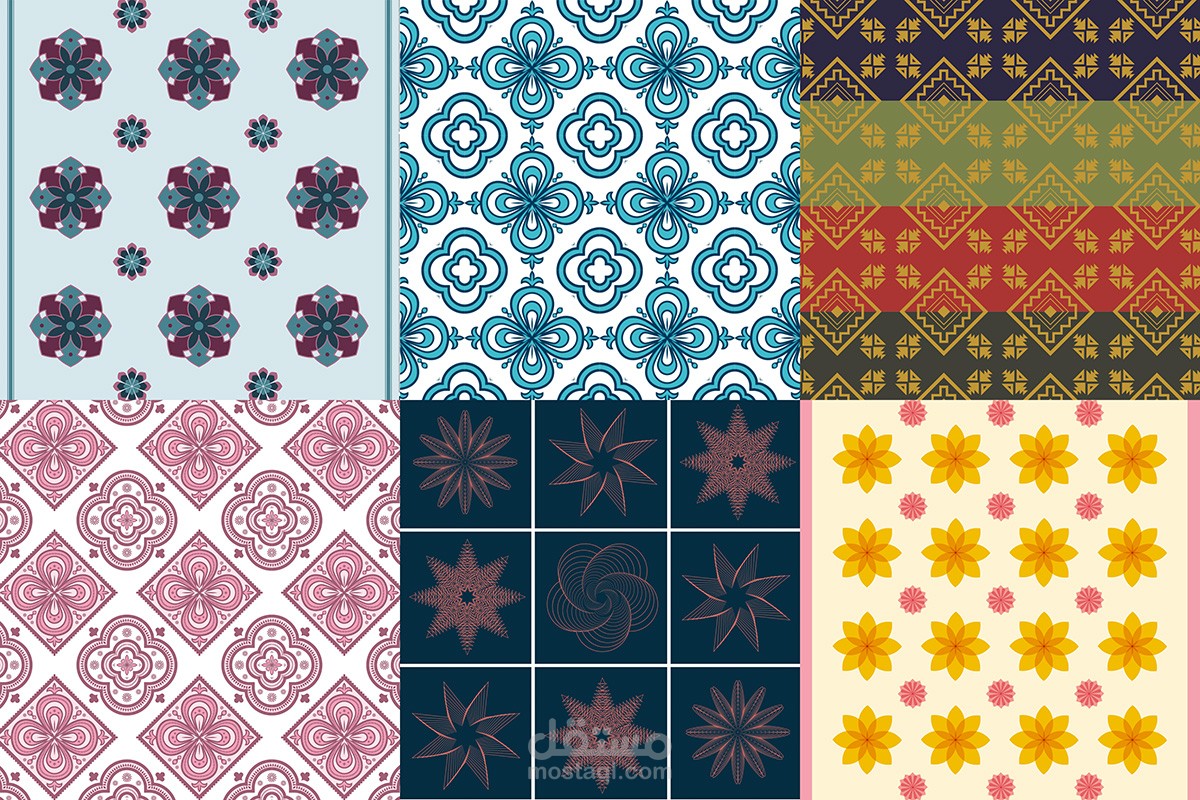 إنشاء بعض الأنماط