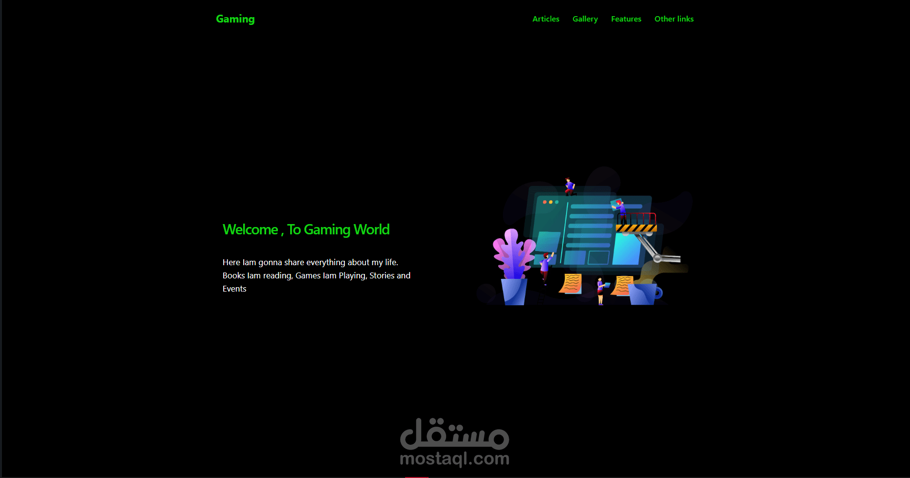 My Games  website