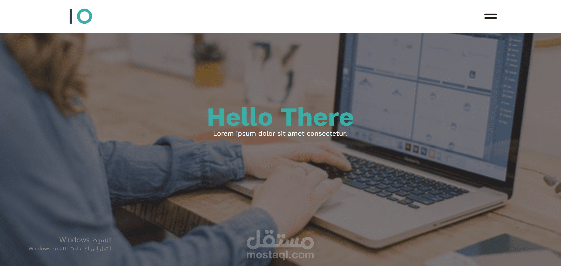 موقع لشركة تقدم كورسات في مجالات متنوعة