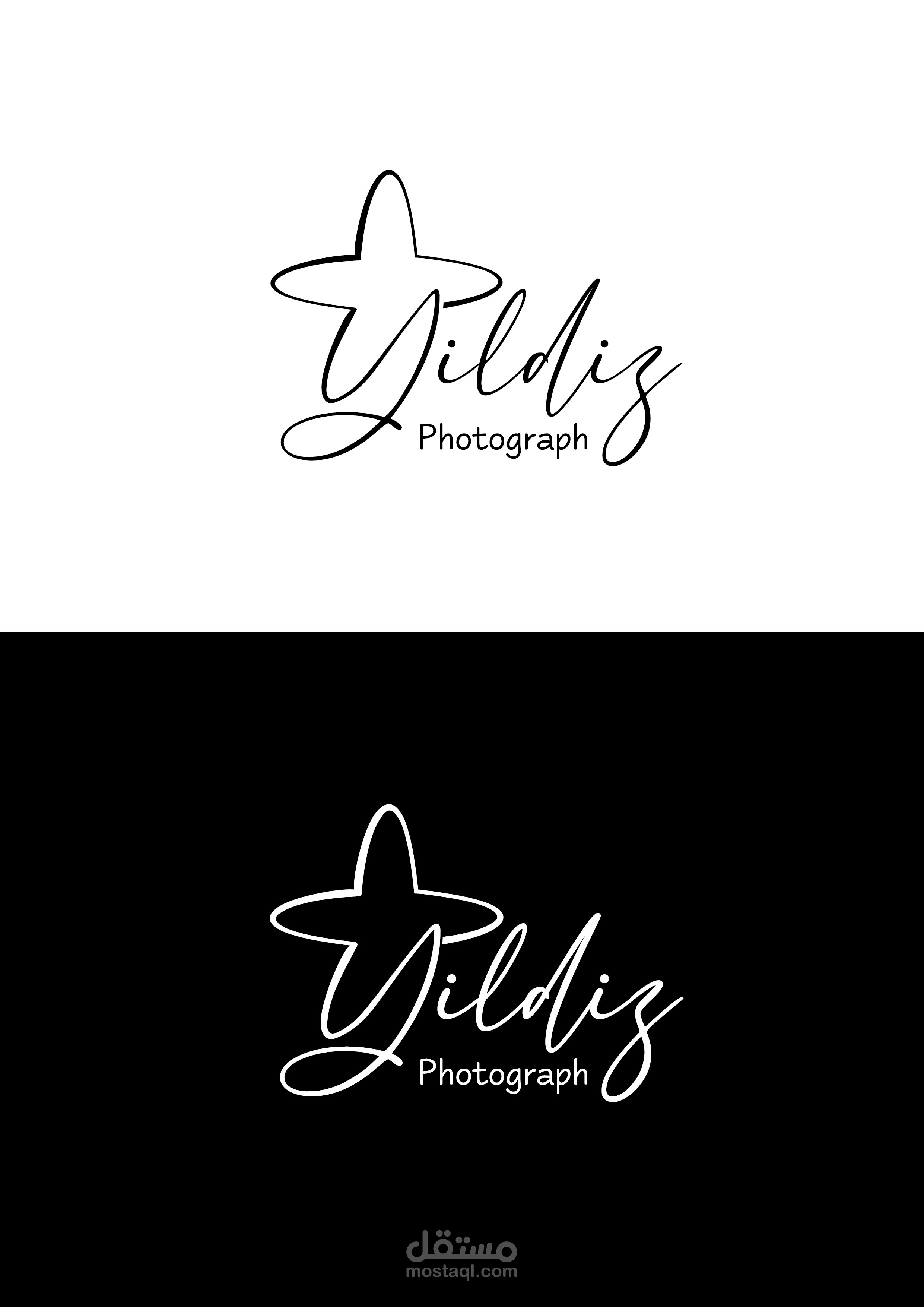 تصميم توقيع لمصوره باسم نجمة بلغة التركية