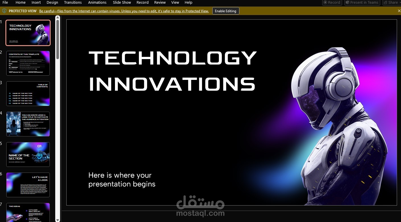 presentation about technology