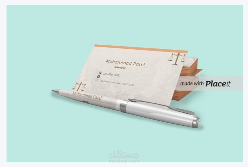 تصميم business card