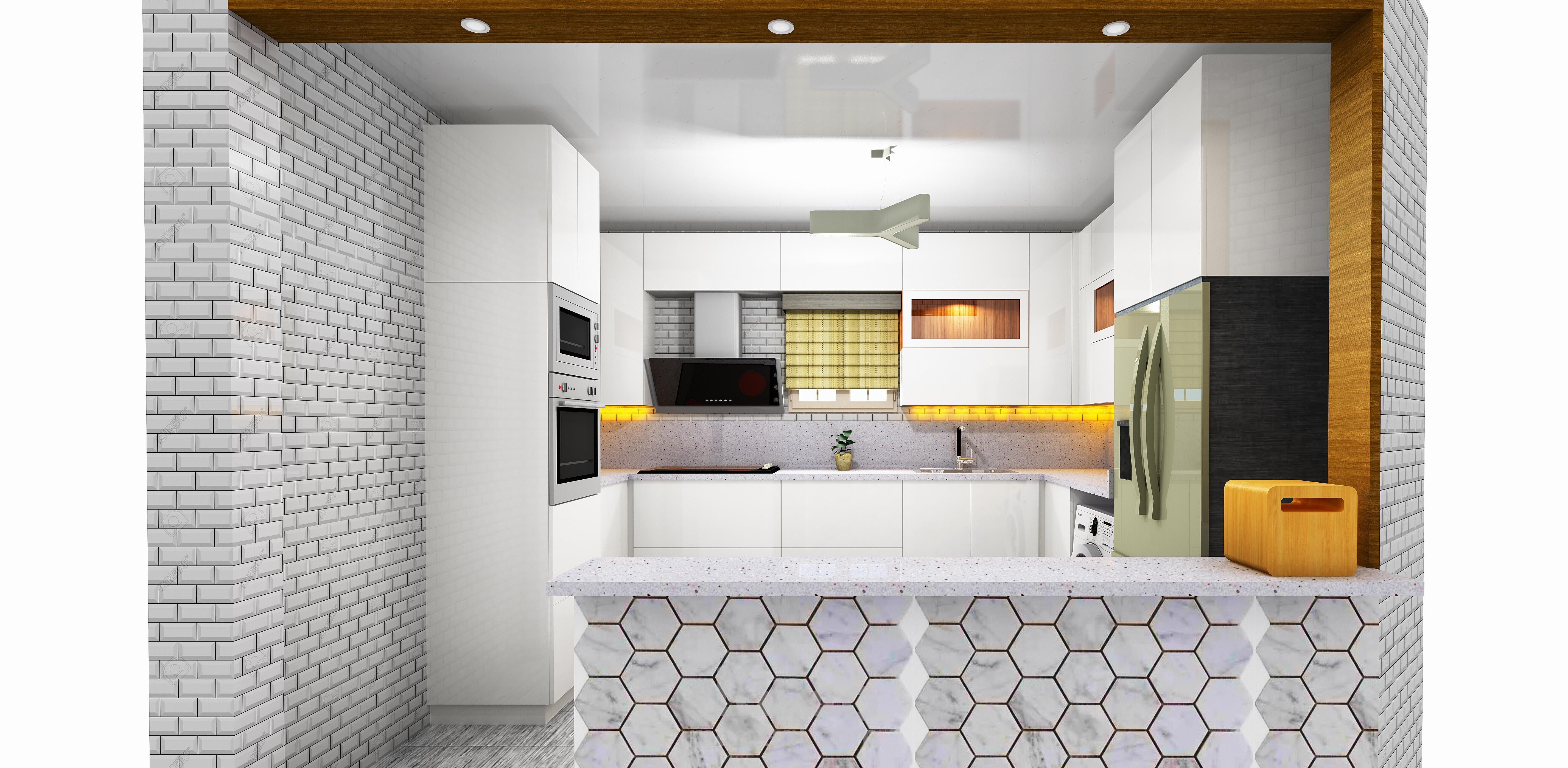 تصميم مطبخ 3D