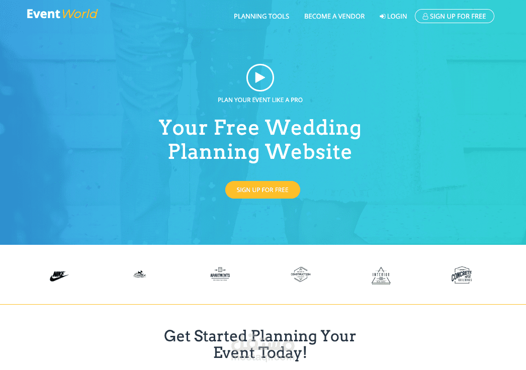 EventWorld - Event Planning