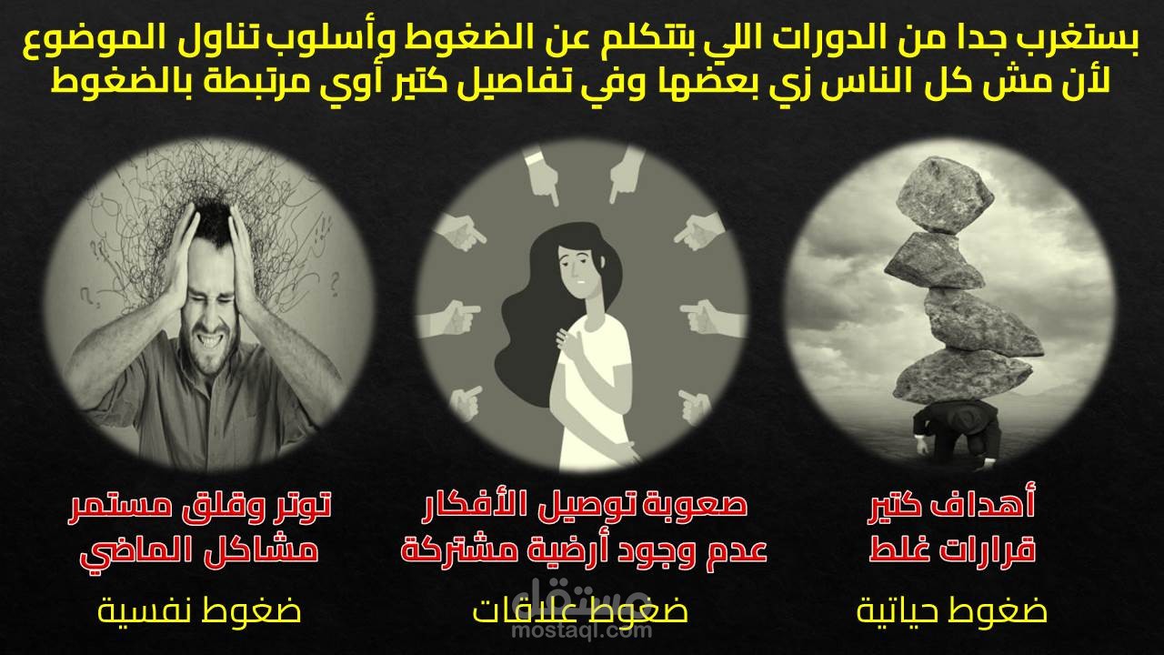 مشروع باوربوينت متكامل في مجال الصحة النفسية