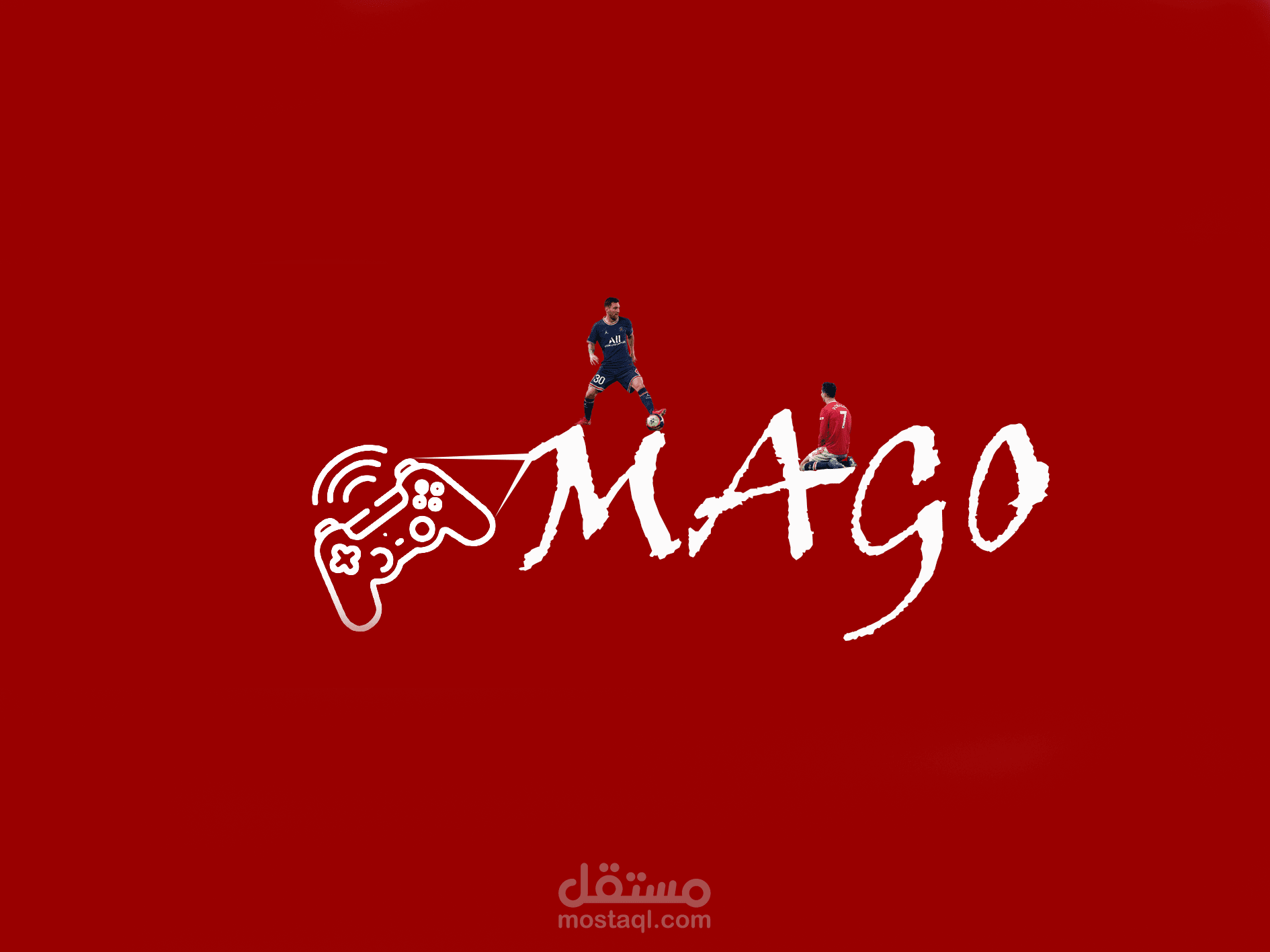 تنفيذ لوجو احترافى لمحل بلاستيشن