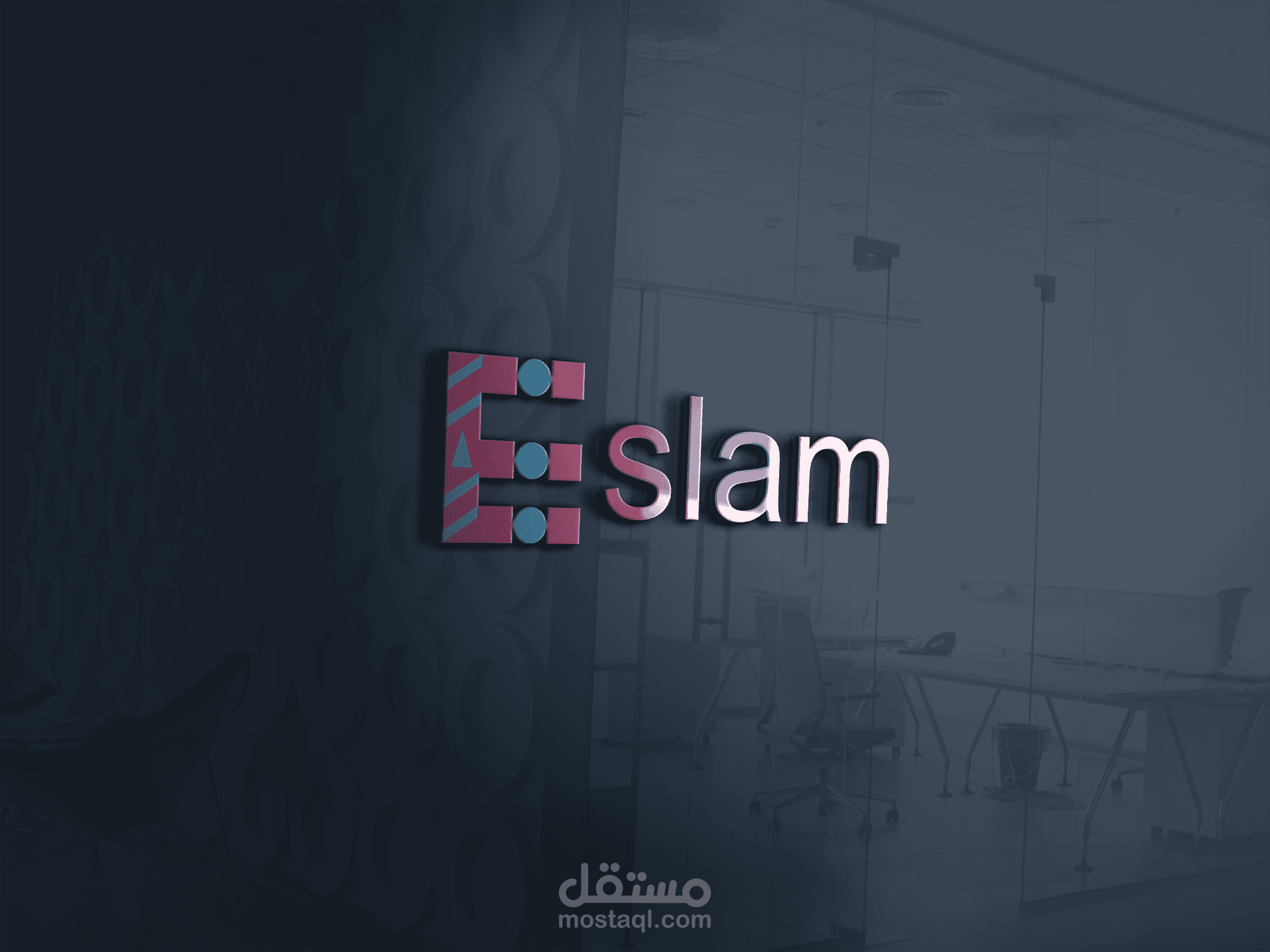 تصميم لوجو بشكل احترافى و 3d