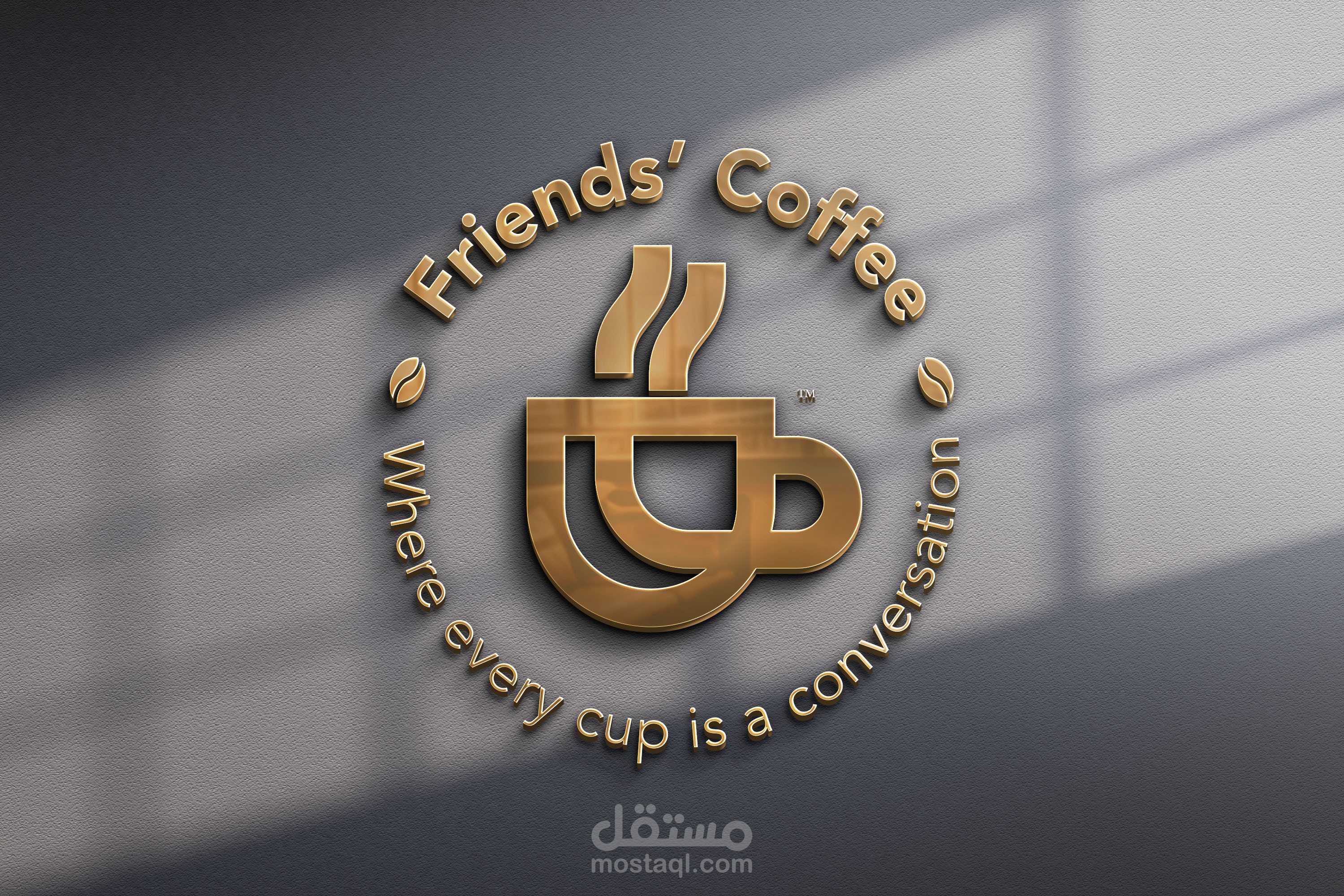 Logo for a coffee shop