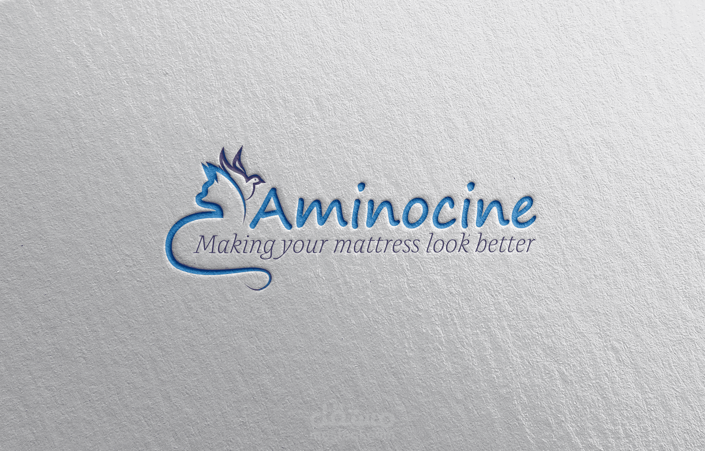 Logo for a bedding shop