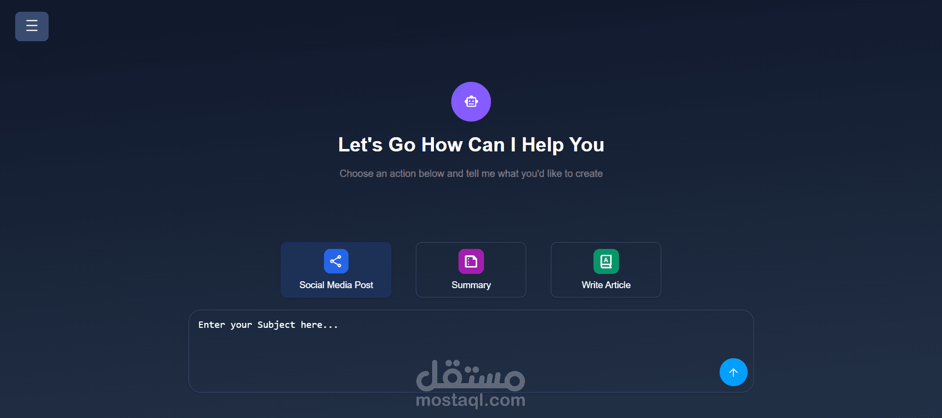 AI-Powered Content Generator