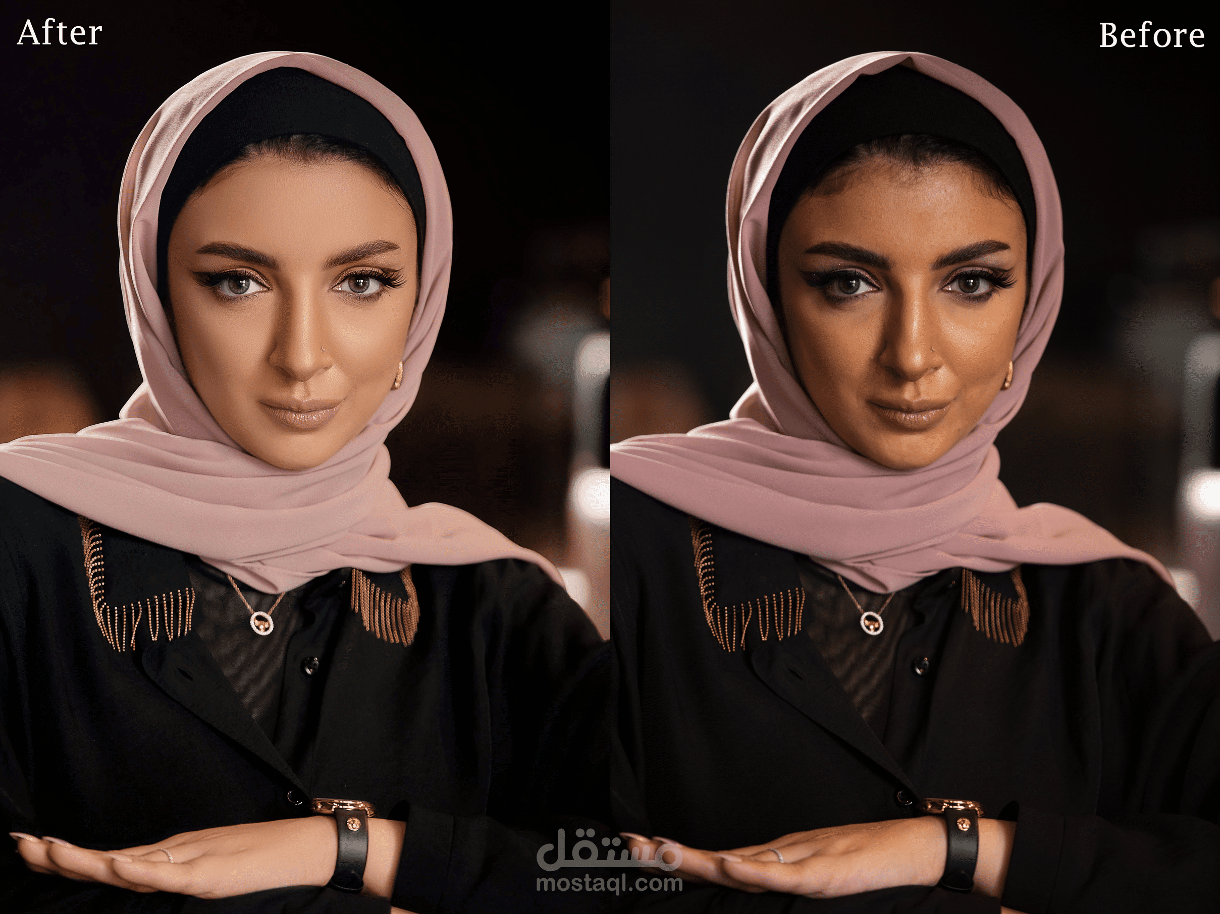 تلوين الصور الخام بأحترافيه