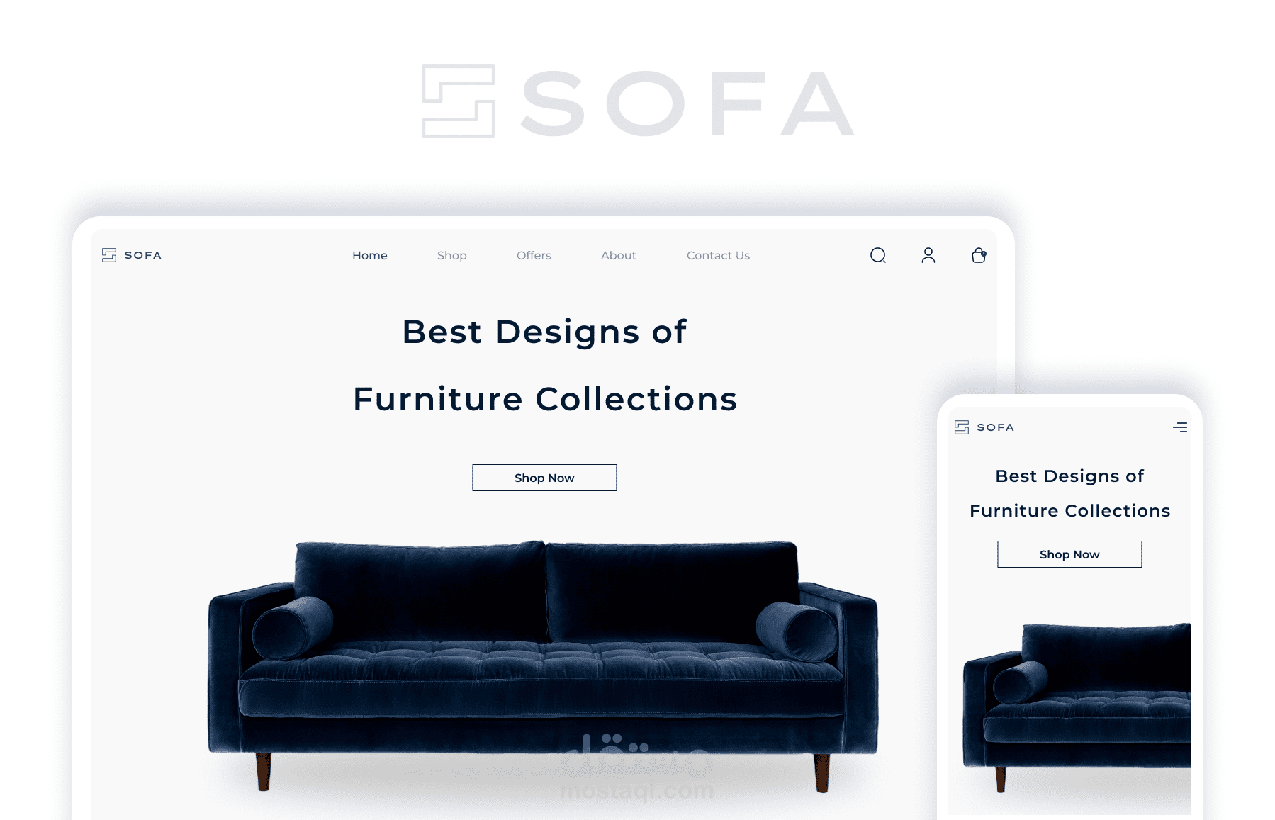 SOFA موقع تجارة الكترونية للأثاث