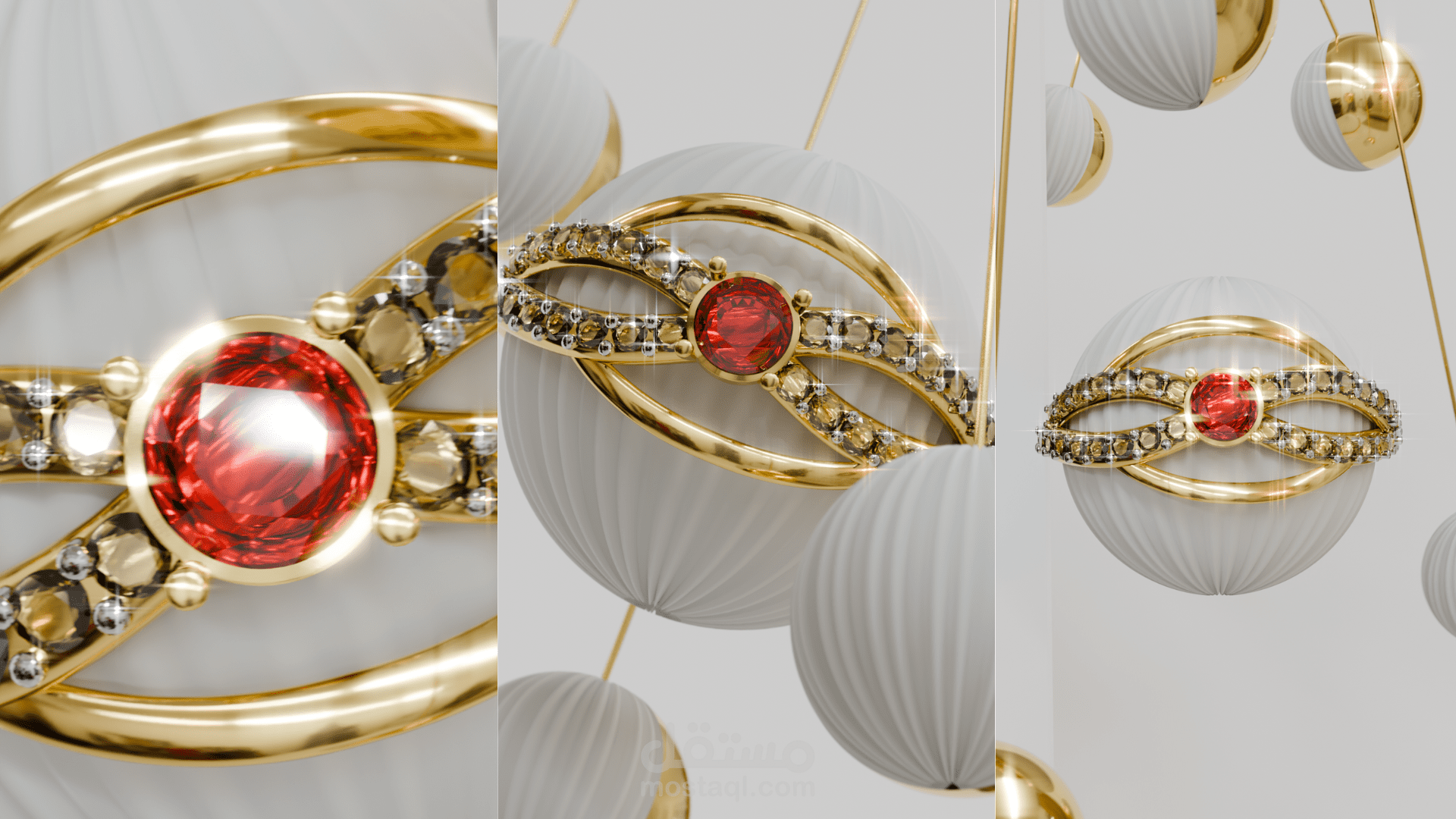 3D Animation for Brand Ring Design