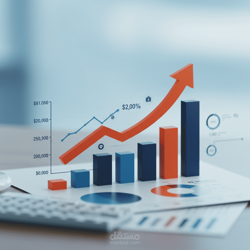 تحليل أداء الأرباح الإجمالية لشركة باستخدام Power BI