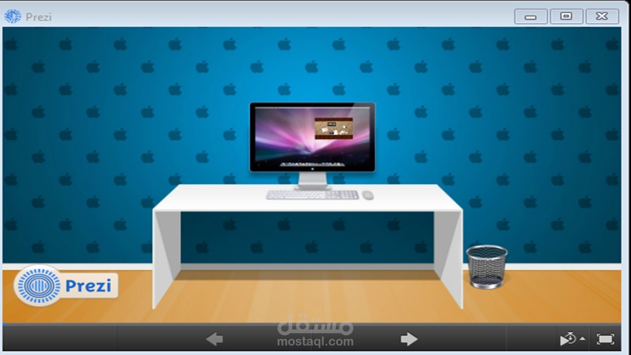 عرض تقديمي ب prezi