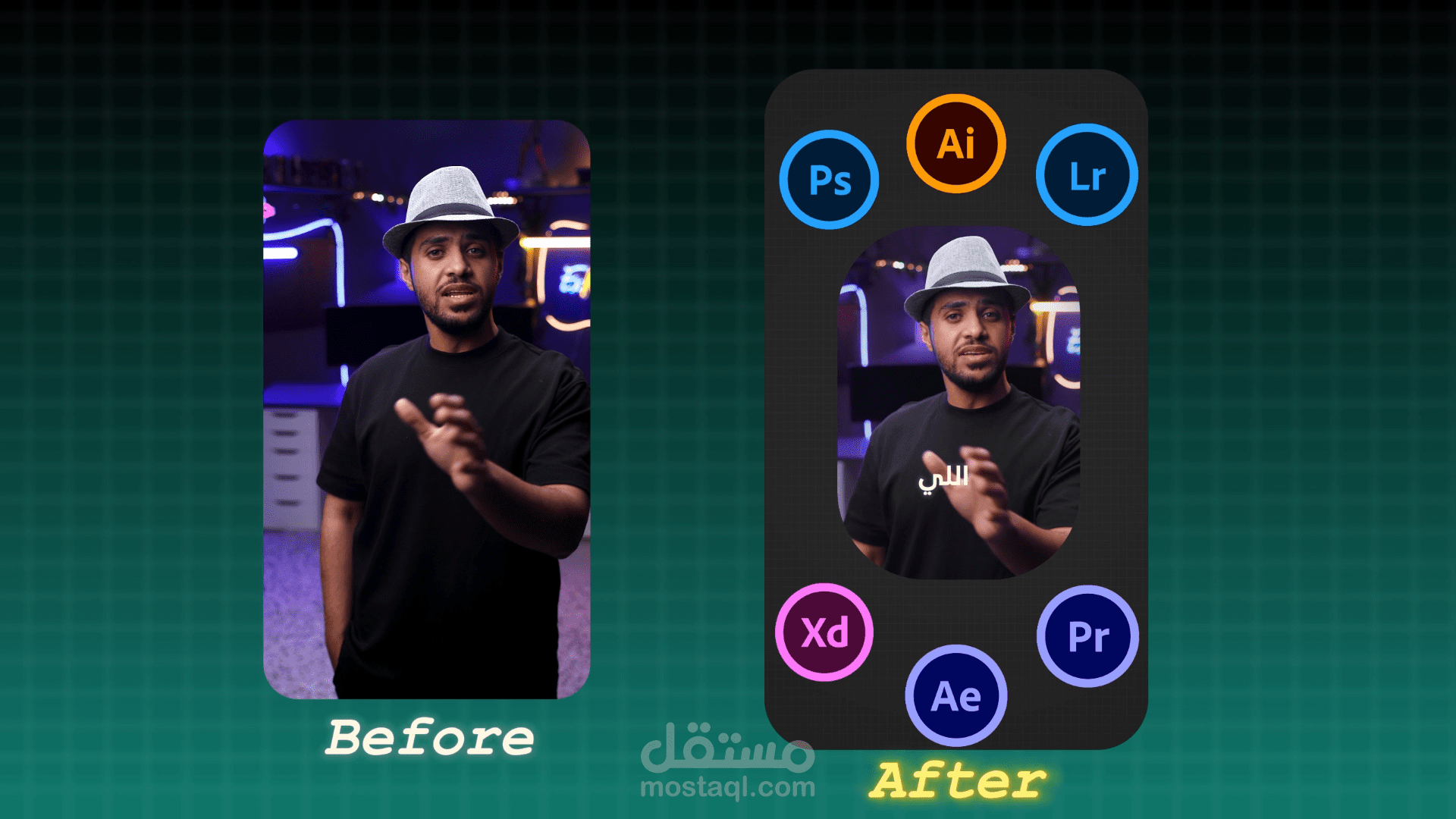 مونتاج شامل لفيديو ريلز بجودة احترافية