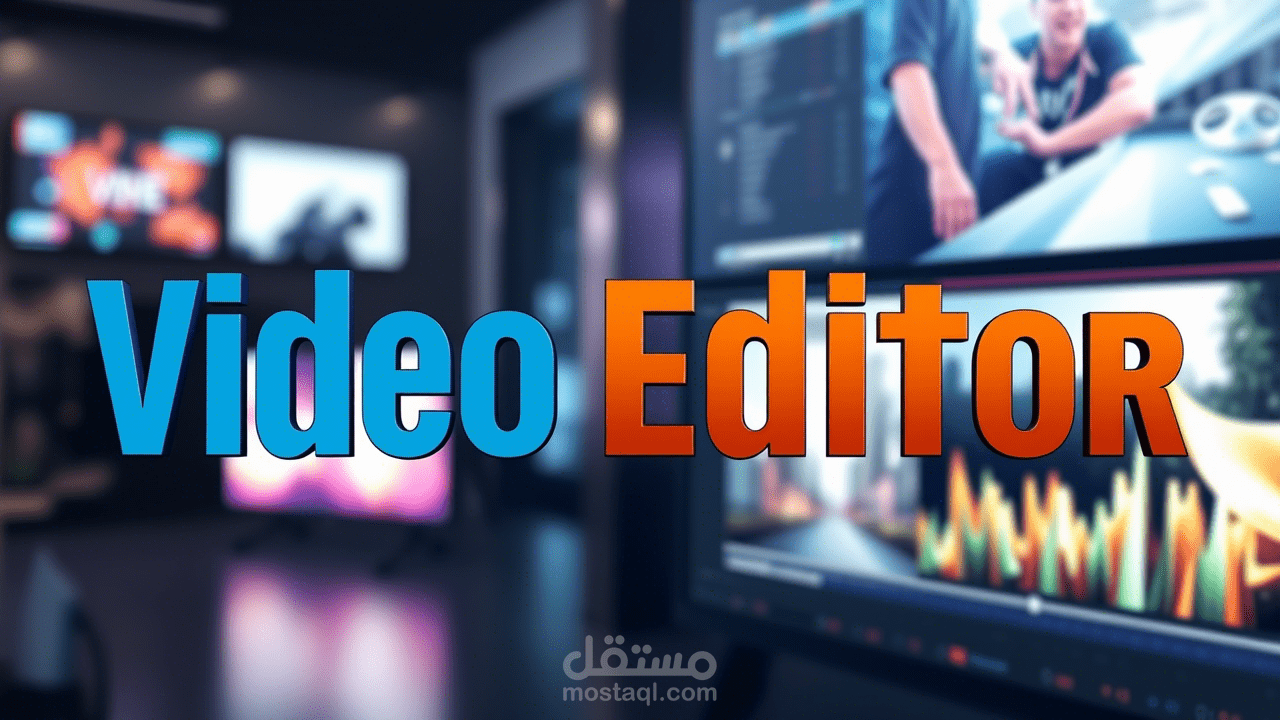 مونتاج يوتيوب وريلز إبداعي | جودة سينمائية ومعالجة صوتية