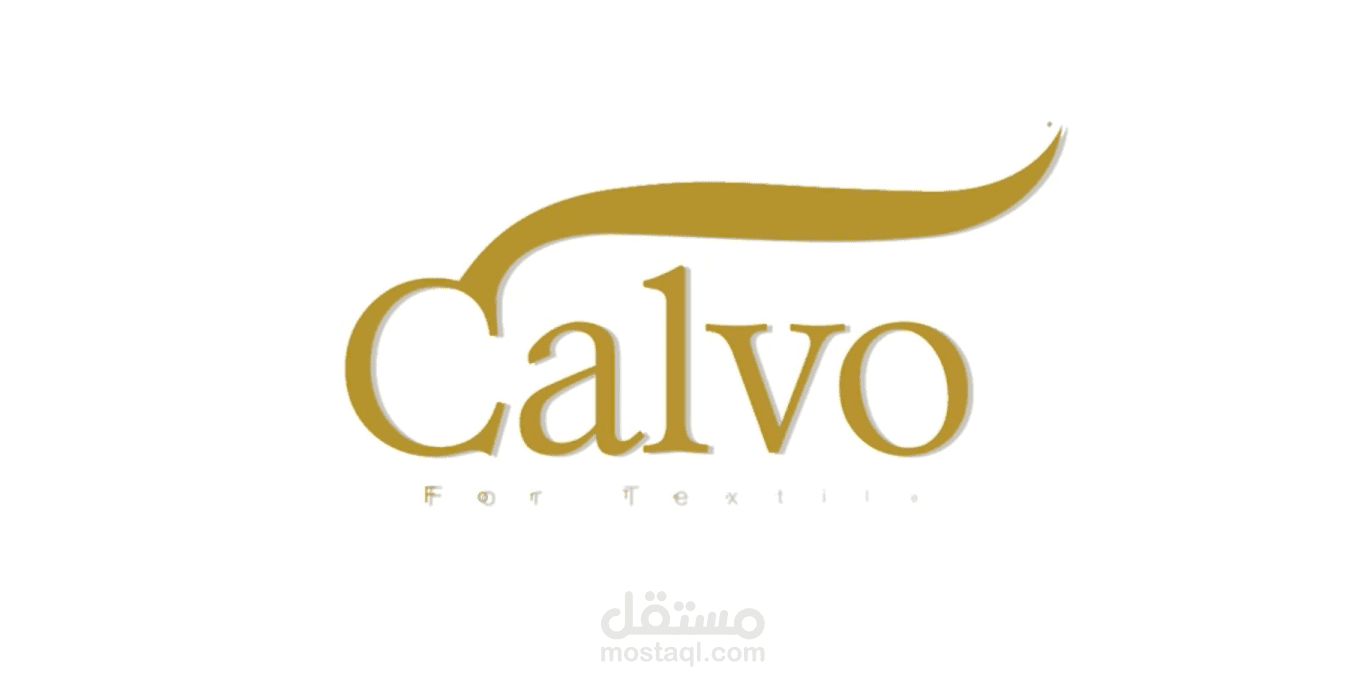 موشن جرافيك لصالح شركة calvo cover