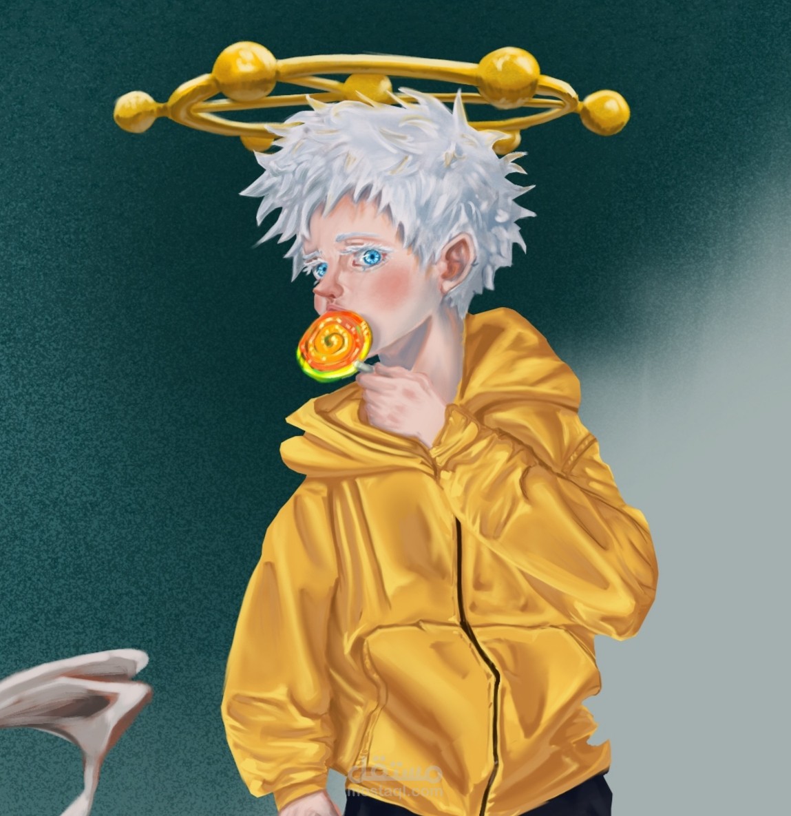 تصميم و رسم توضيحي (illustration) لانمي jjk