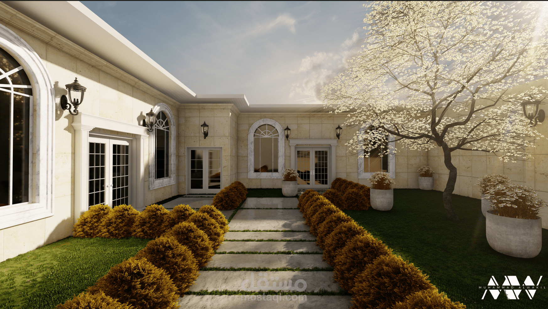 تصميم استراحة (فيكتوري كلاسيك) السعودية