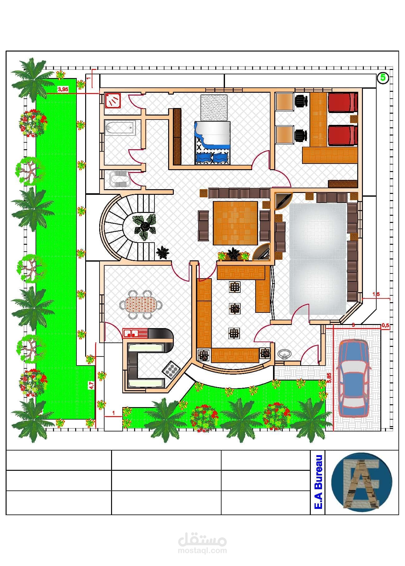 تصميم عام لدار سكني