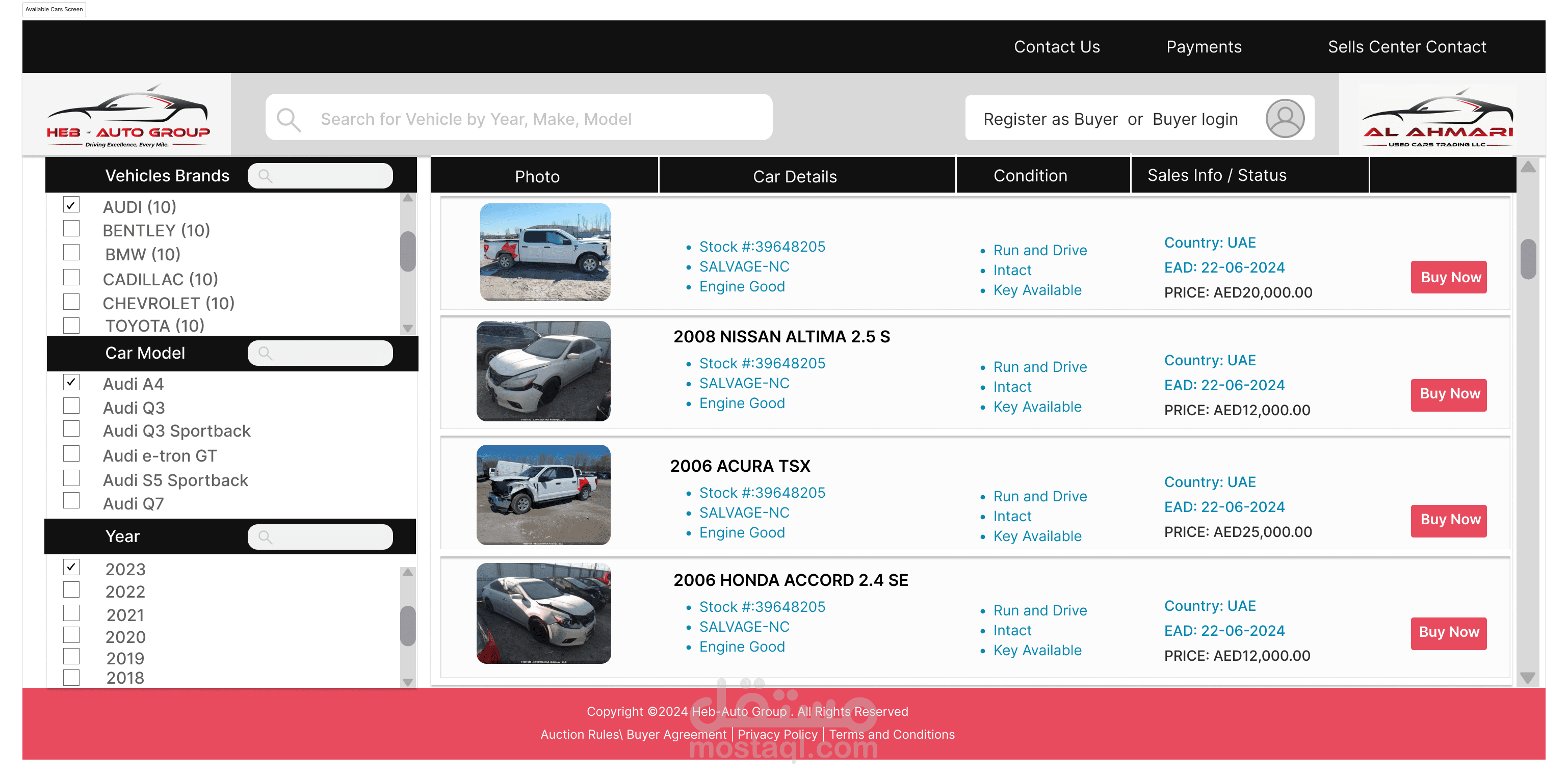 Car sale HebaoutGroup