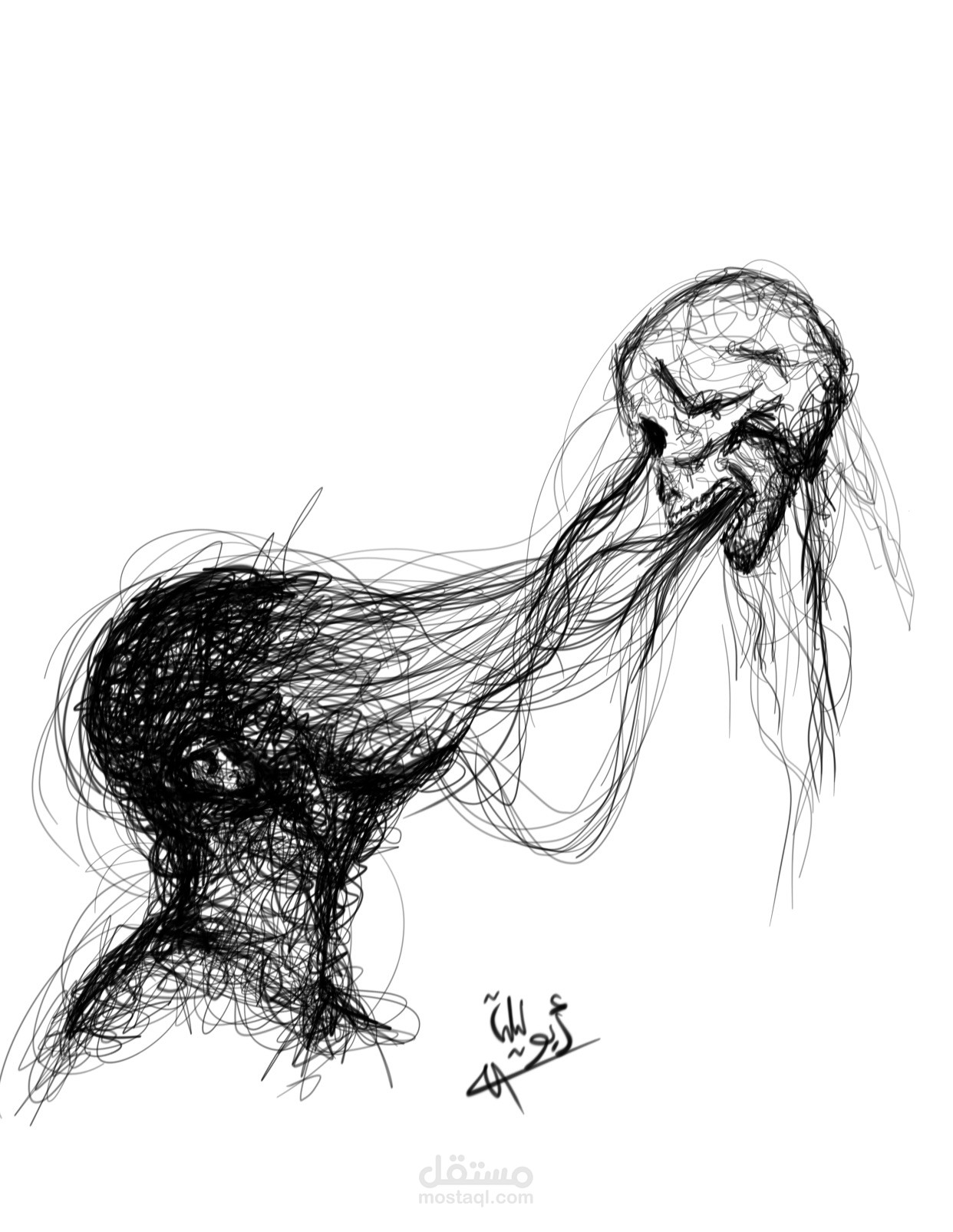 رسم بطريقه مختلفه