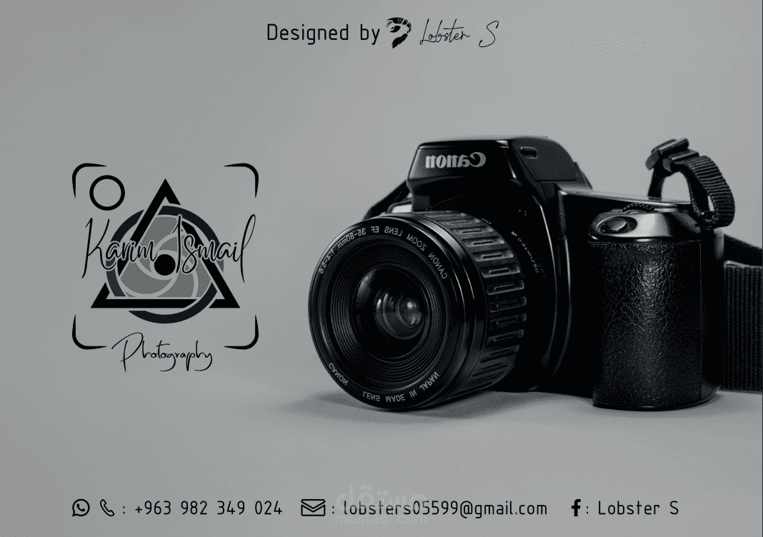 تصميم شعار (لوغو) لصالح المصور Karim Ismail.