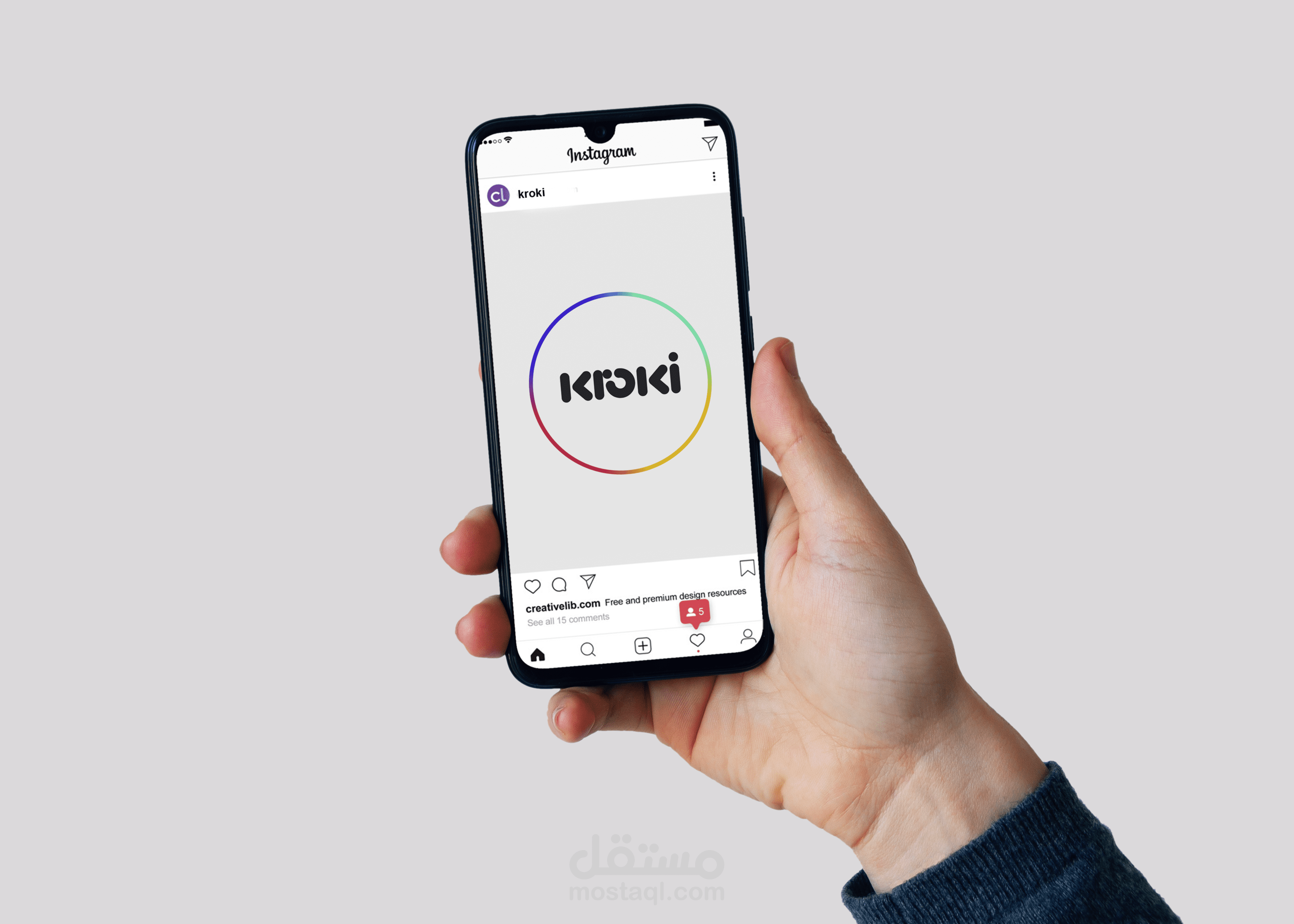تصميمات سوشال ميديا (social media) لصالح Kroki Creative Zone.