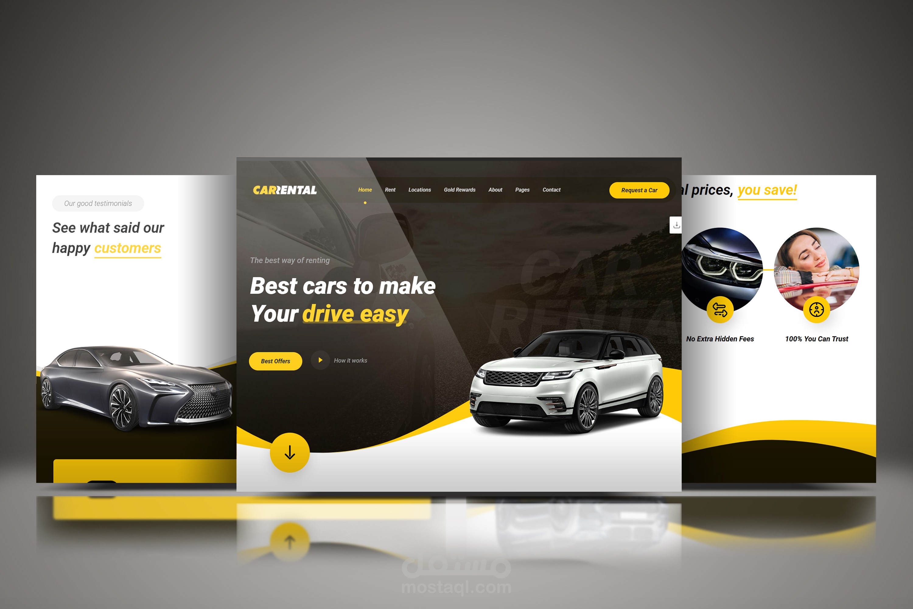 موقع لعميل على wordpress