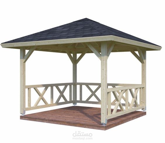 تصميم برجولة وعزل حراري