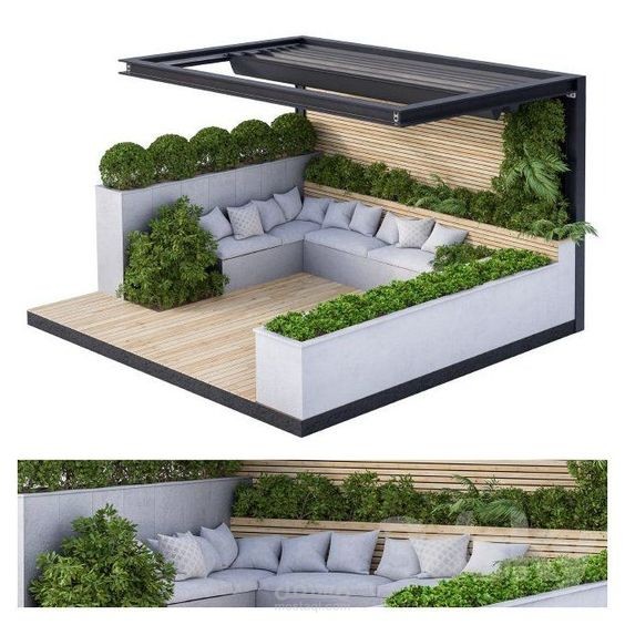 تصميم برجولة وعزل حراري