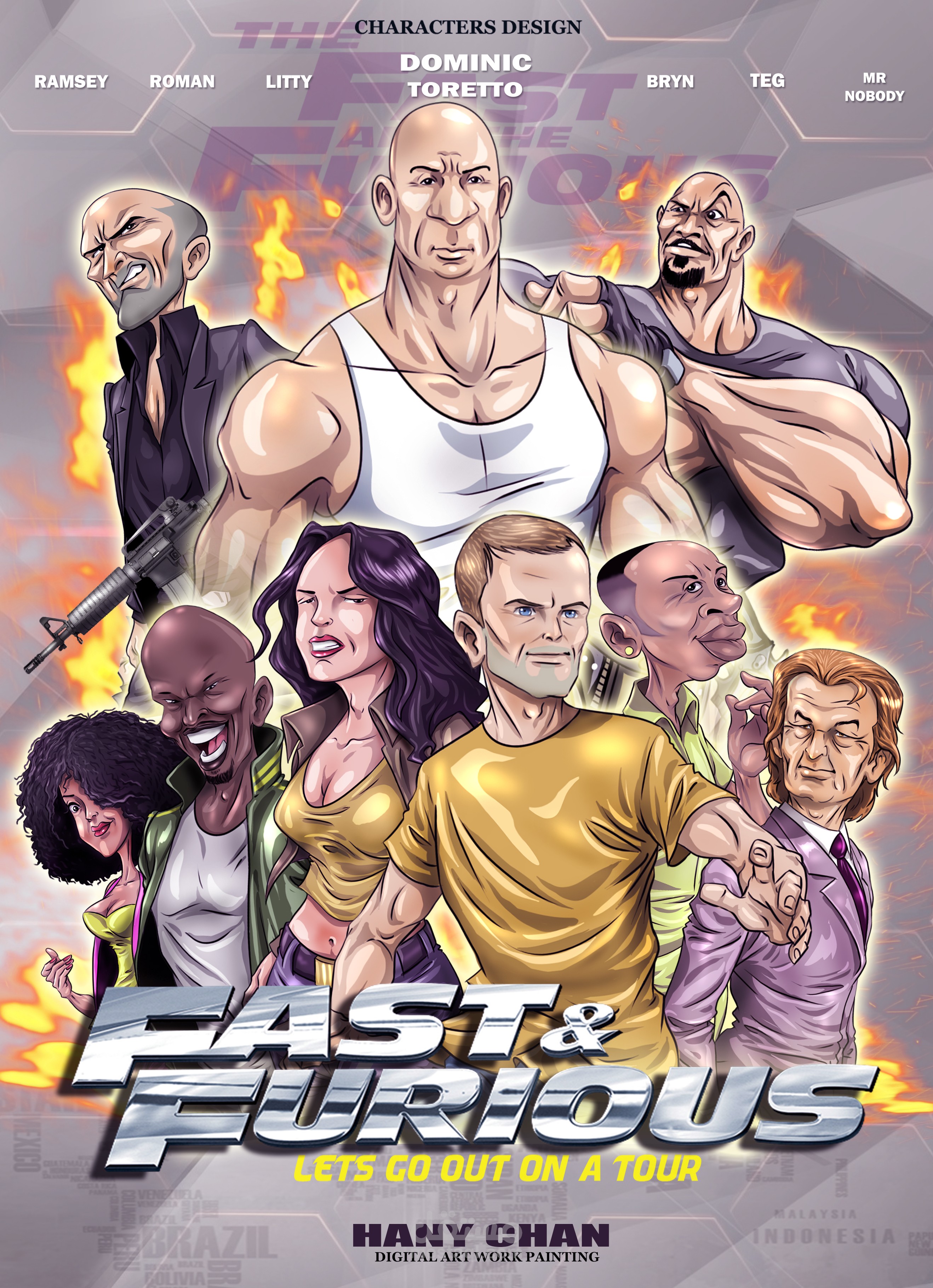 سلسلة Fast Furious قصص مصورة