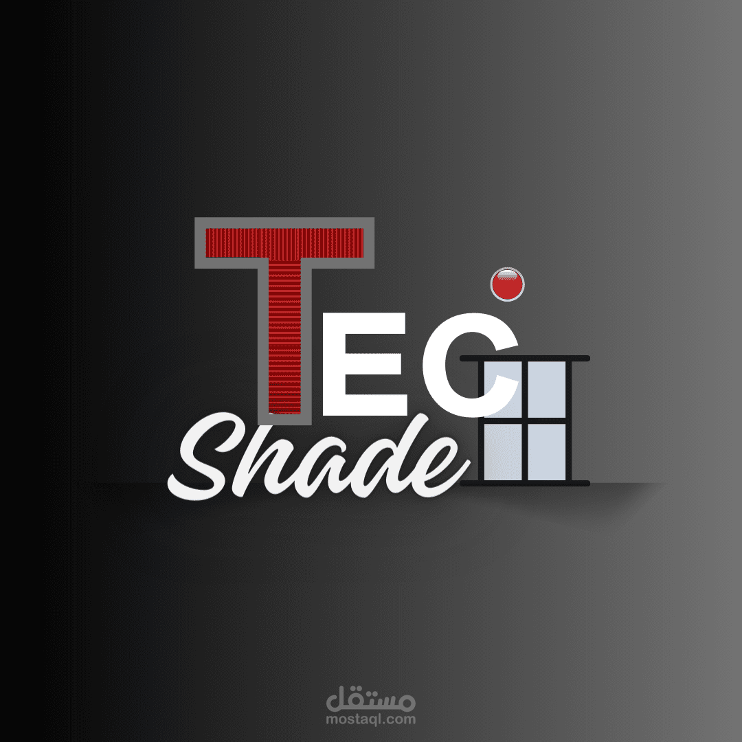 لوجو محل ستائر تقنية